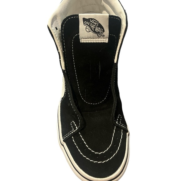 Vans Kids Shoes - Black and White - Picture 6 of 8